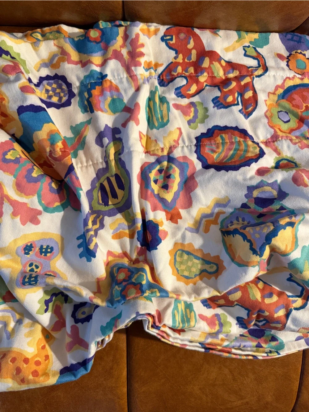 Vintage Custom Home Decor Animals Fish Flowers Art Abstract Curtain Valance